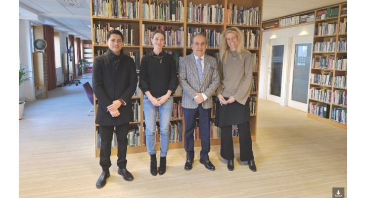 Embajador de Colombia y el Instituto Internacional de Estudios para la Paz de Estocolmo- SIPRI exploran opciones de Cooperación