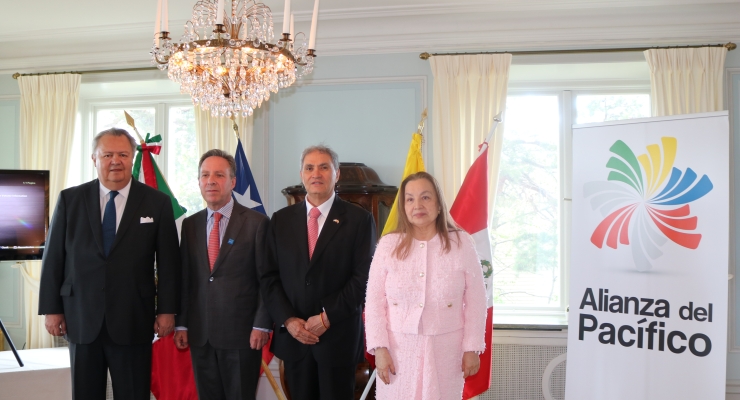 Embajada de Colombia en Suecia promueve la Alianza del Pacífico