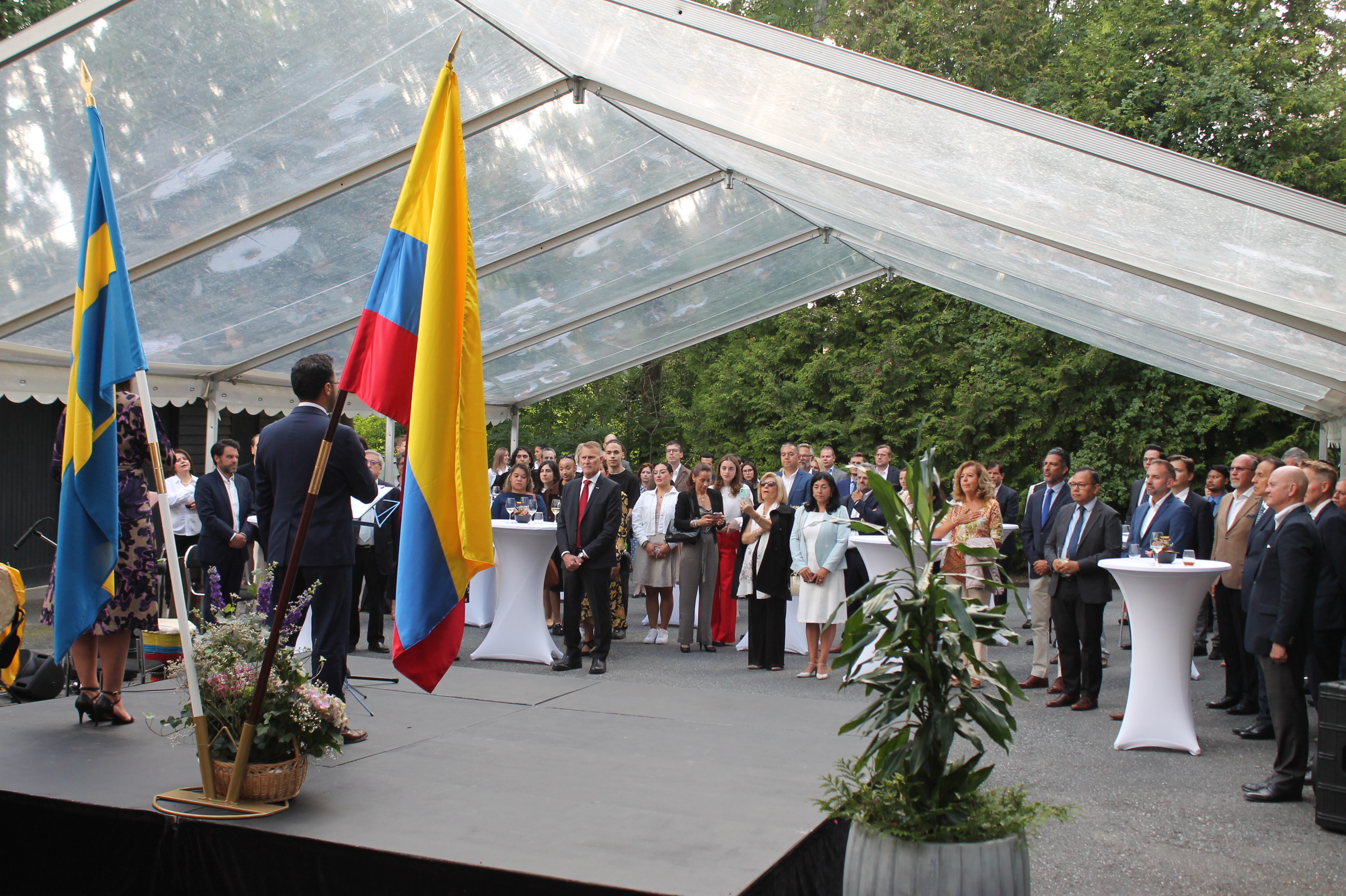 Emocionante celebración del Día Nacional de Colombia en Suecia