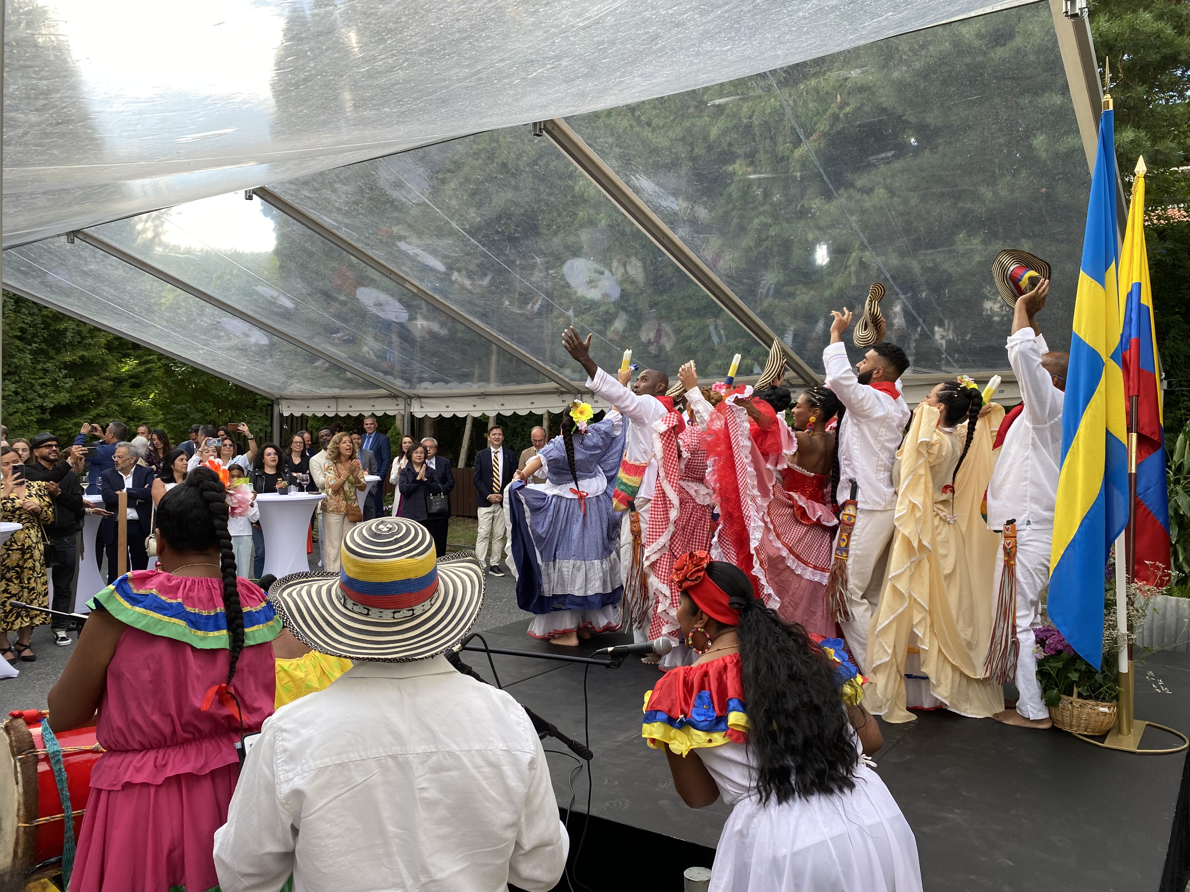 Emocionante celebración del Día Nacional de Colombia en Suecia