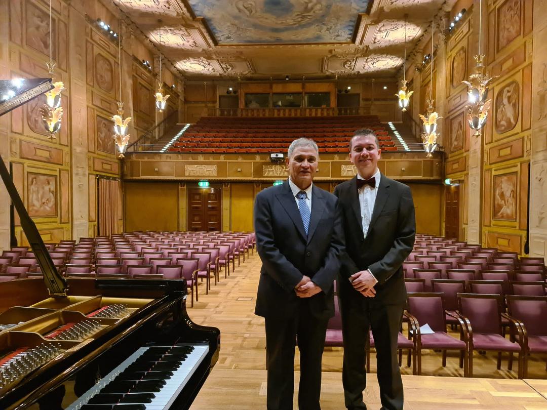 “Ancestros” el concierto de piano con música colombiana, se presentó en Estocolmo