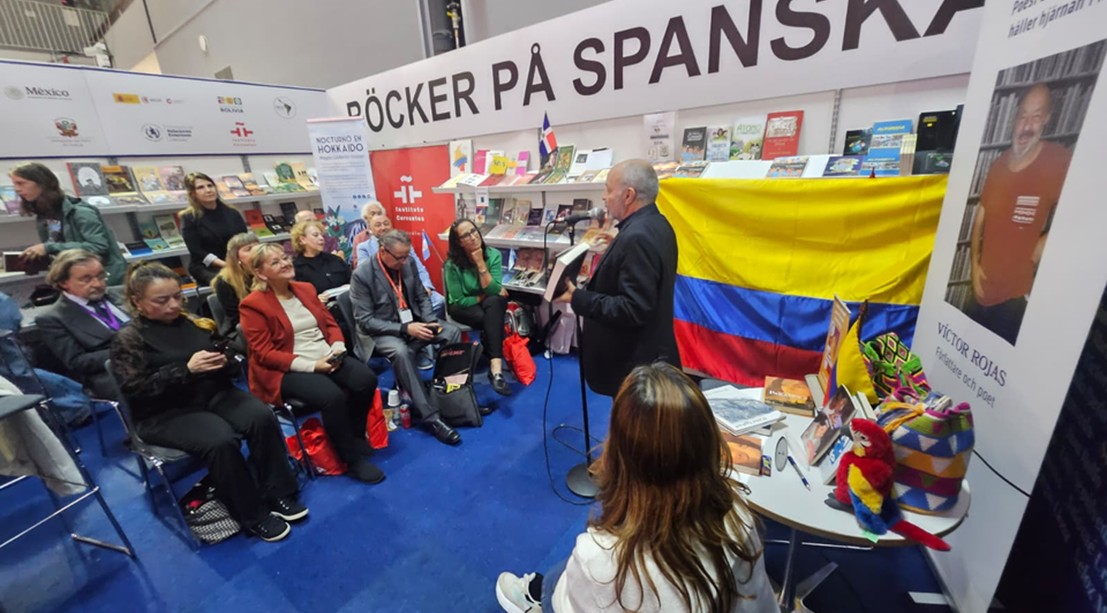 Colombia participó como país invitado en la Feria del Libro de Gotemburgo 2025