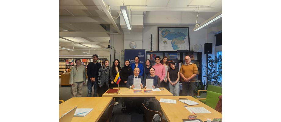 Convenio de Cooperación Académica para la realización de Pasantías entre la Embajada de Colombia y la Universidad de Estocolmo