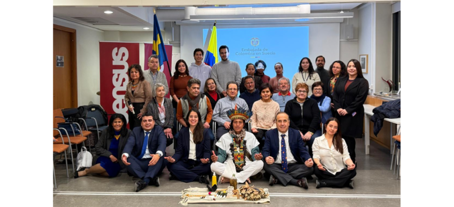 Migración, derechos y saberes ancestrales: jornada de encuentro para la diáspora colombiana en Suecia