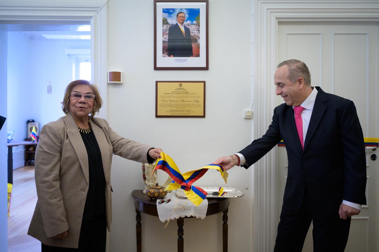 Colombia fortalece su presencia estratégica en Europa con la apertura de la Agregaduría Aérea en Suecia