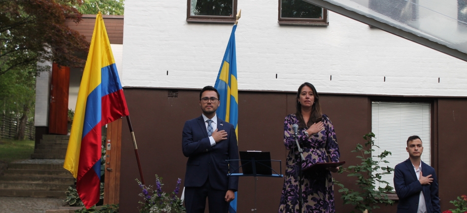 Emocionante celebración del Día Nacional de Colombia en Suecia
