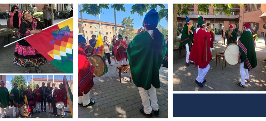 Embajada de Colombia en Suecia participa en la celebración del año nuevo Andino, Amazónico y Chaqueño