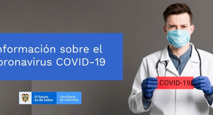 Información de interés para la comunidad colombiana residente en Suecia e Islandia, en relación con el brote de Novel Coronavirus 