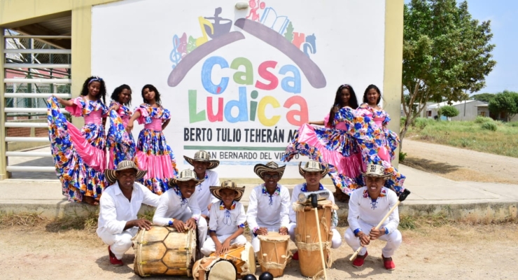 Jóvenes de Casa Lúdica en San Bernardo del Viento llevarán la música del caribe colombiano a Finlandia y Suecia