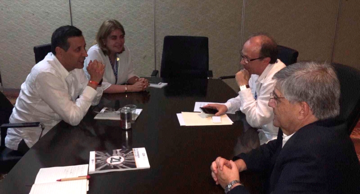 Viceministro de Asuntos Multilaterales de Colombia, Francisco Javier Echeverri, sostuvo reuniones bilaterales con Suecia, Reino Unido y Armenia
