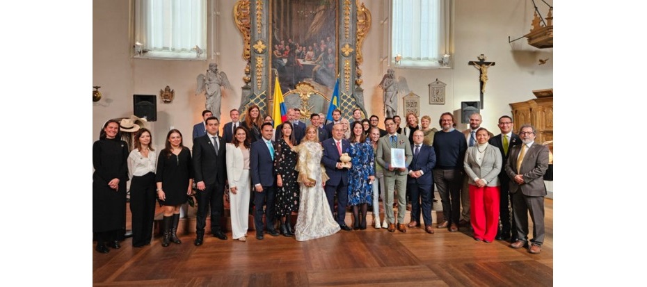 Embajador de Colombia ante el Reino de Suecia, Guillermo Reyes, desarrolló un evento cultural donde destacó los avances de la preparación de la COP16